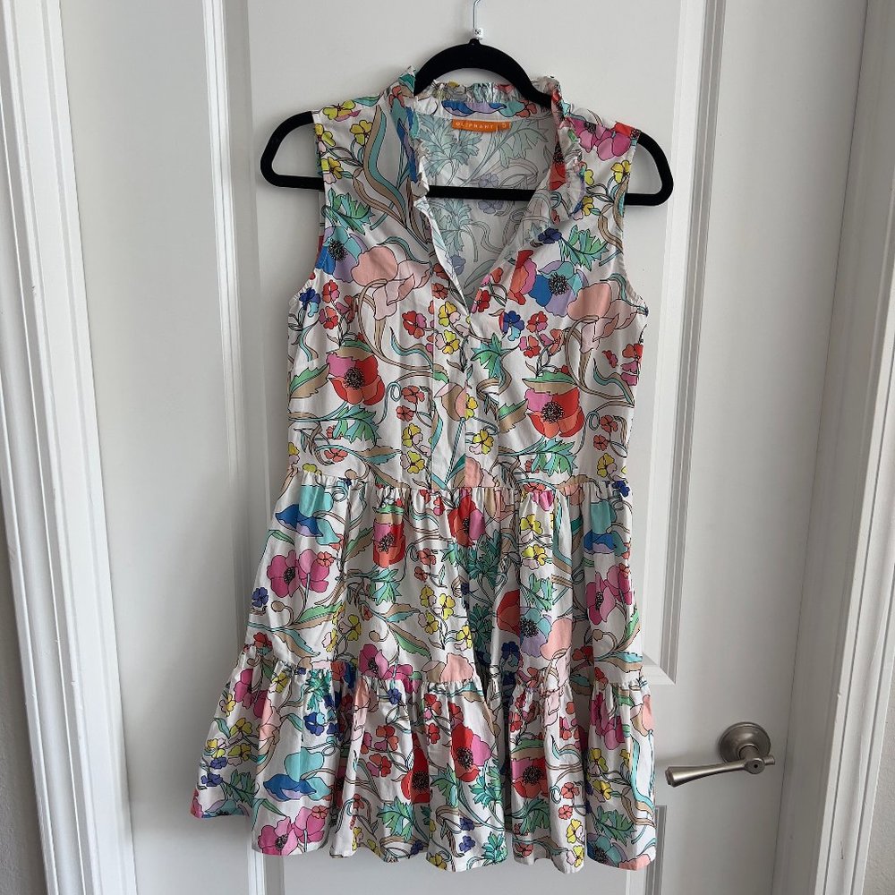 58 Oliphant Libby Dress Size Small Color White